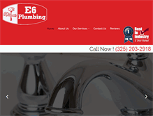 Tablet Screenshot of plumbingbrownwood.com